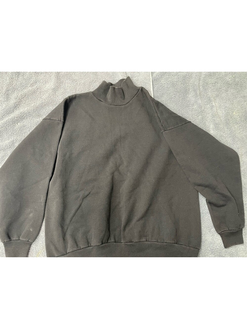 90's Sunbelt Sportswear Black Pullover Sweatshirt Womens One Size USA